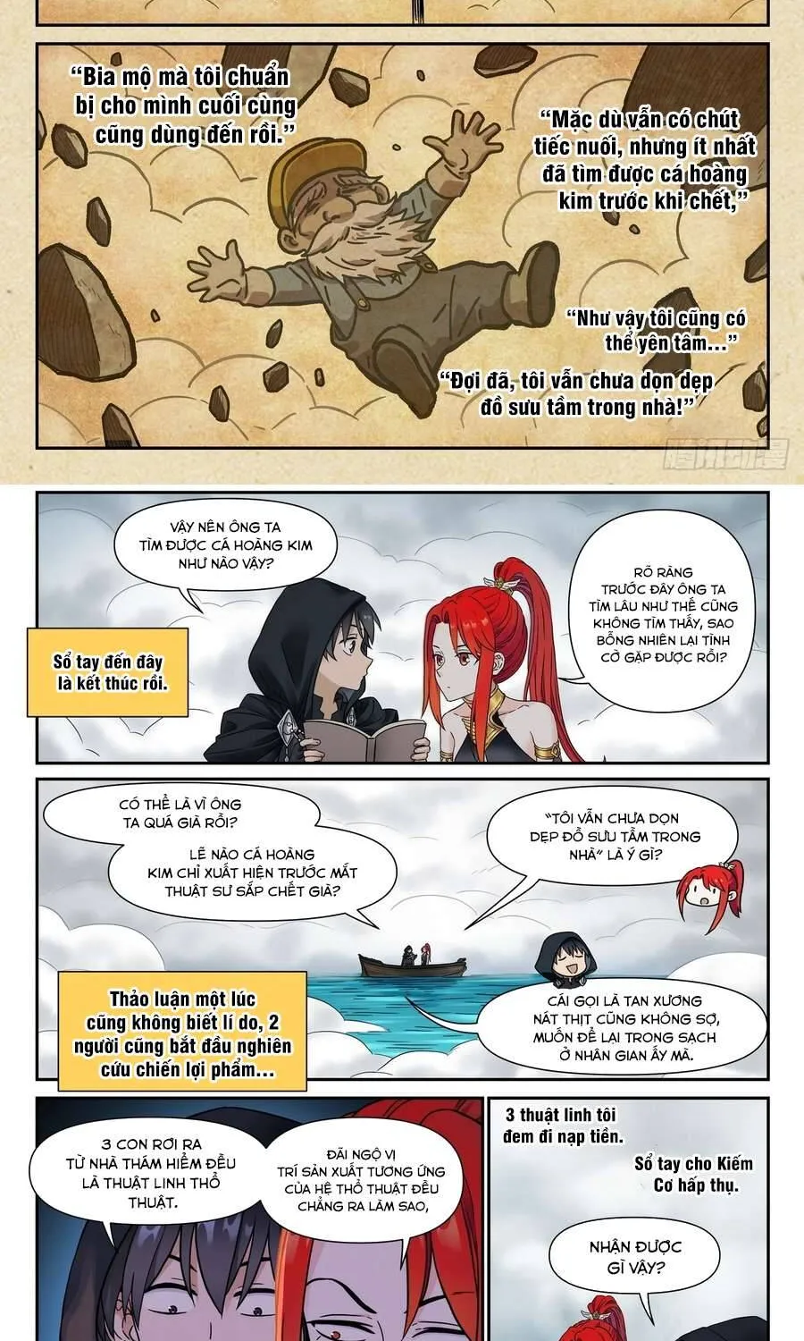 Sổ Tay Của Ma Thuật Sư Chap 45.1 - Next Chap 46.1