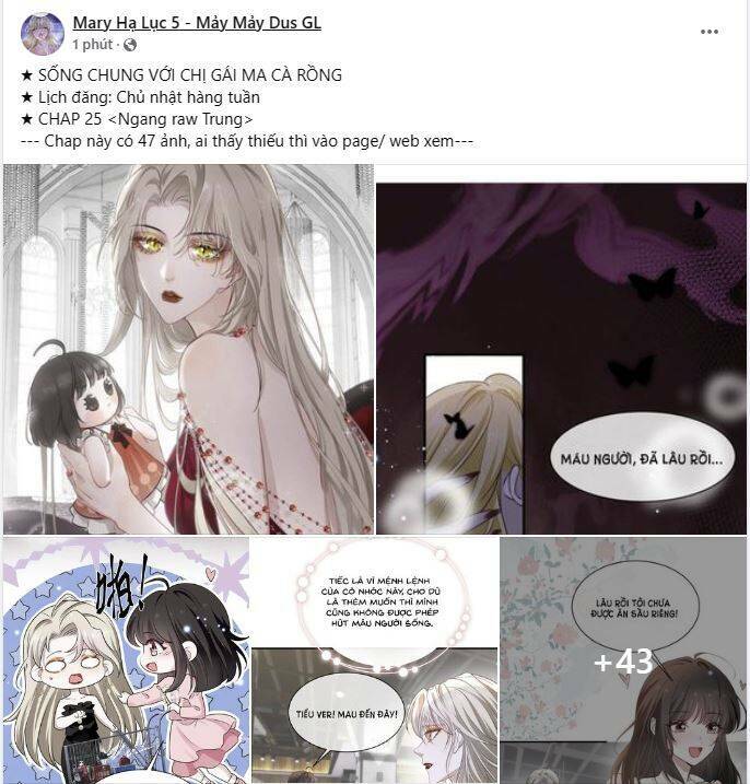 Sống Chung Với Đại Tỷ Ma Cà Rồng Chap 25 - Next Chap 26