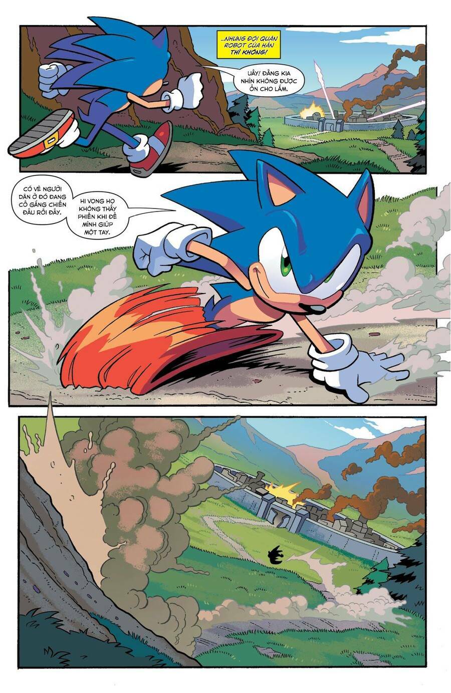 Sonic The Hedgehog Chap 1 - Next Chap 2