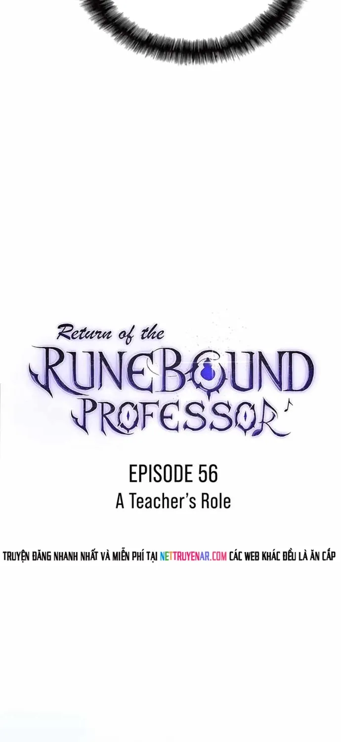 Sự Trở Lại Của Giáo Sư Runebound Chap 56 - Next Chap 57