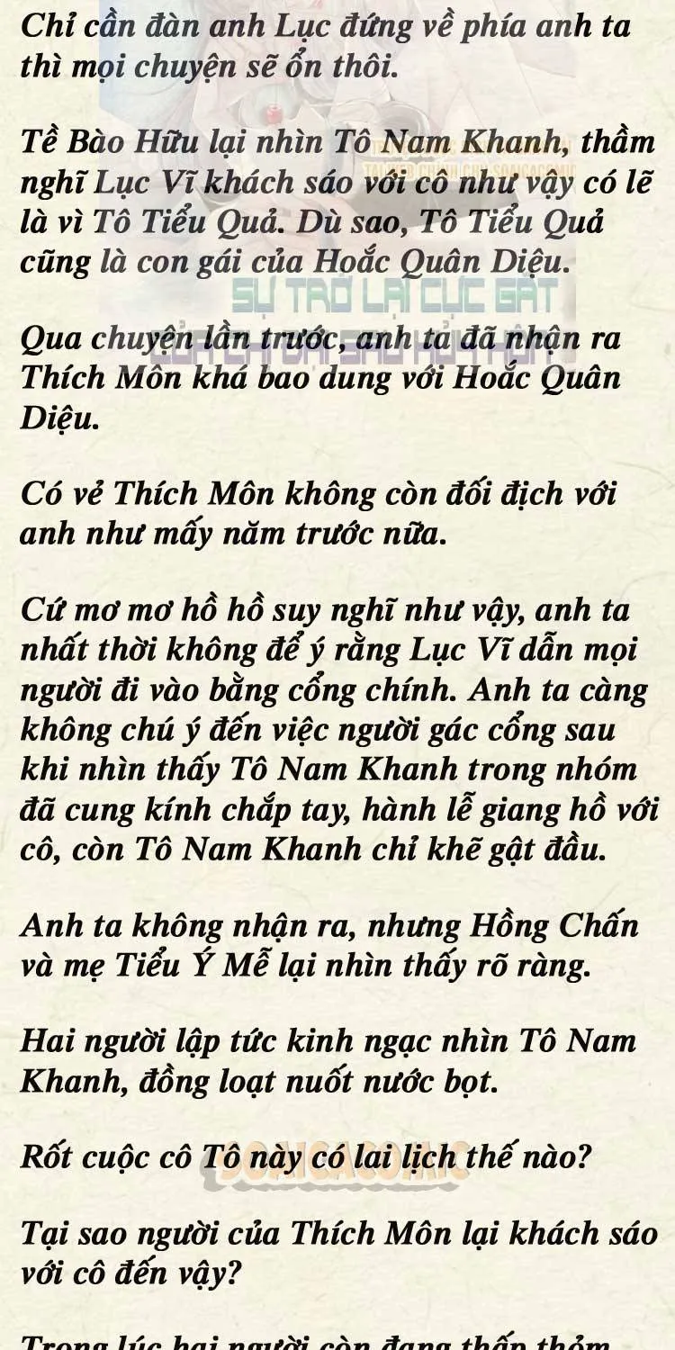 Sự Trở Lại Cực Gắt Của Chị Đại Sau Hủy Hôn Chap 240 - Next Chap 241
