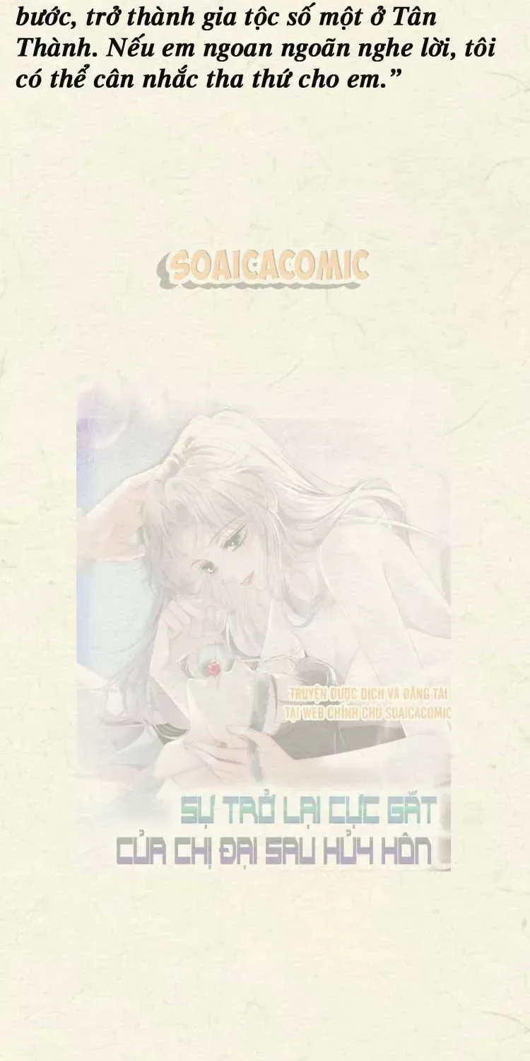 Sự Trở Lại Cực Gắt Của Chị Đại Sau Hủy Hôn Chap 46 - Next Chap 47