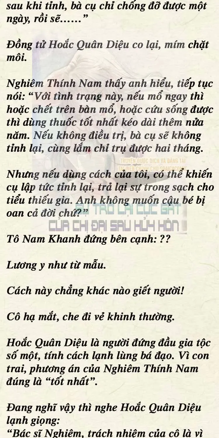 Sự Trở Lại Cực Gắt Của Chị Đại Sau Hủy Hôn Chap 53 - Next Chap 54