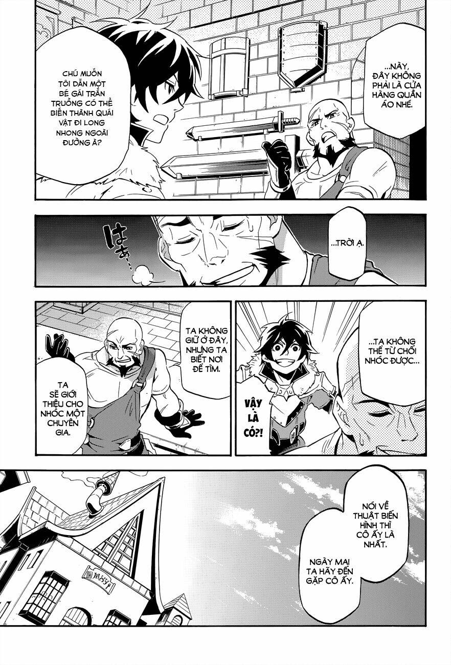 Sự trỗi dậy của Anh Hùng Khiên Chap 11 - Next Chap 12