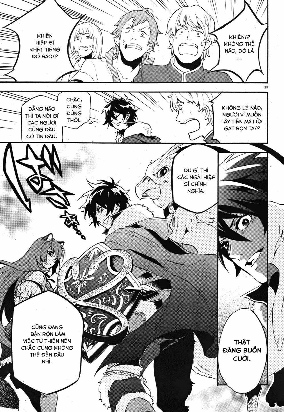 Sự trỗi dậy của Anh Hùng Khiên Chap 12 - Next Chap 13