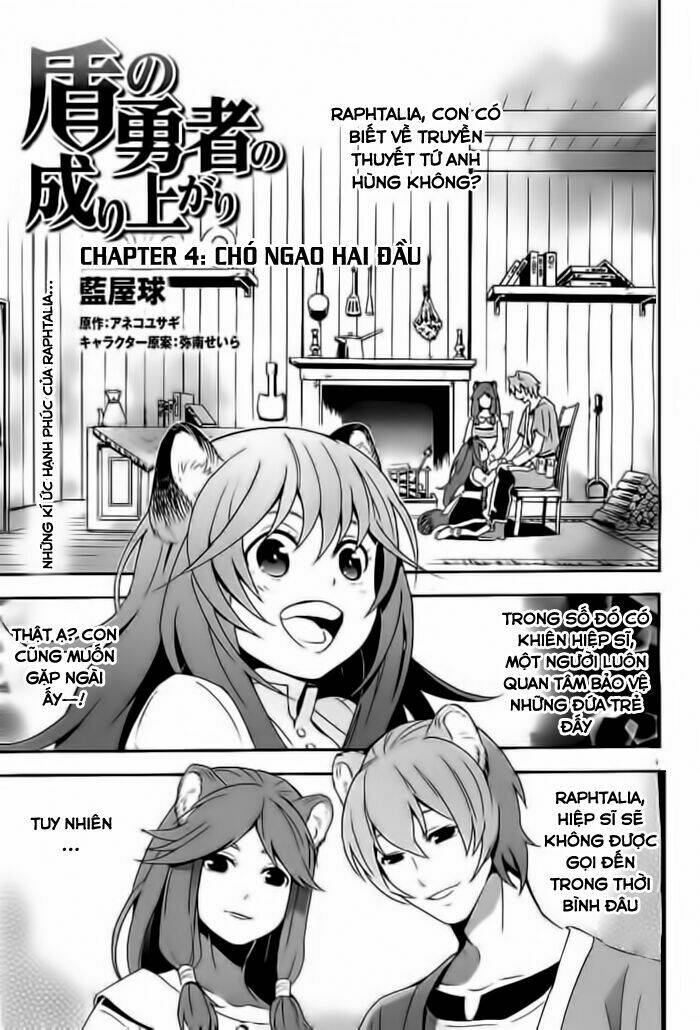 Sự trỗi dậy của Anh Hùng Khiên Chap 4 - Next Chap 5