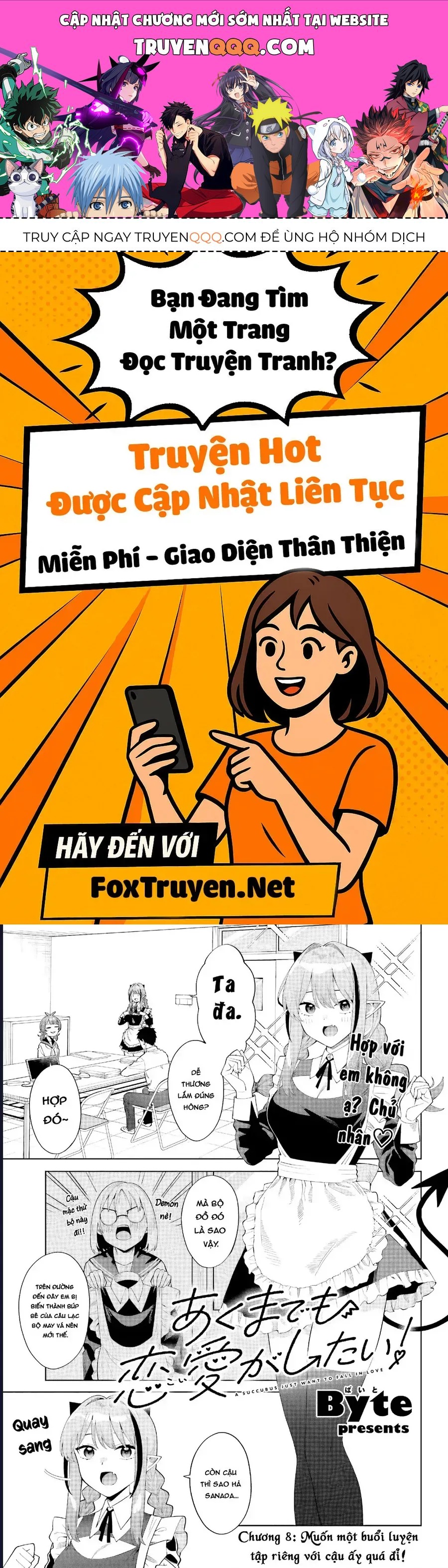 Succubus Chỉ Muốn Được Yêu Chap 8 - Next Chap 9
