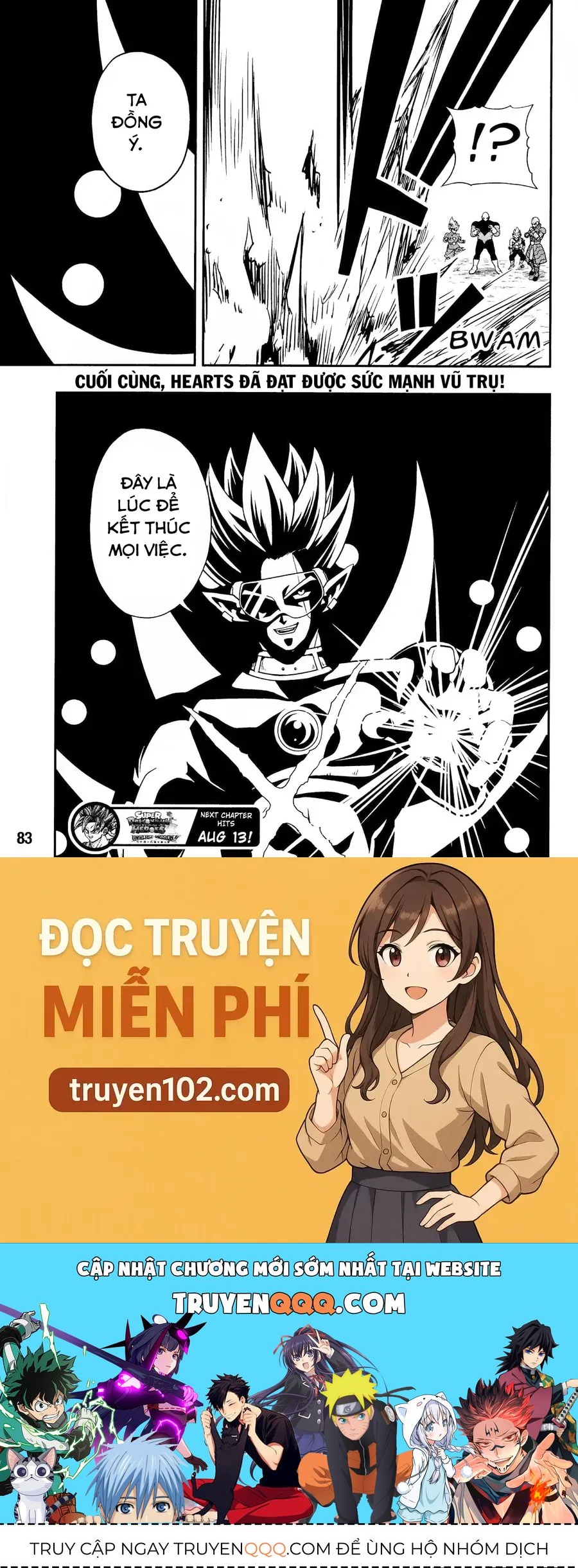 Super Dragon Ball Heroes: Universe Mission!! Chap 10 - Next Chap 11