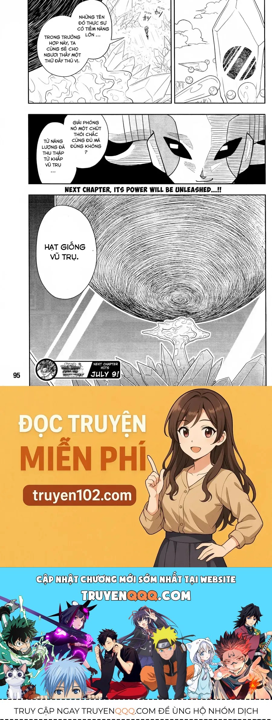 Super Dragon Ball Heroes: Universe Mission!! Chap 8 - Next Chap 9