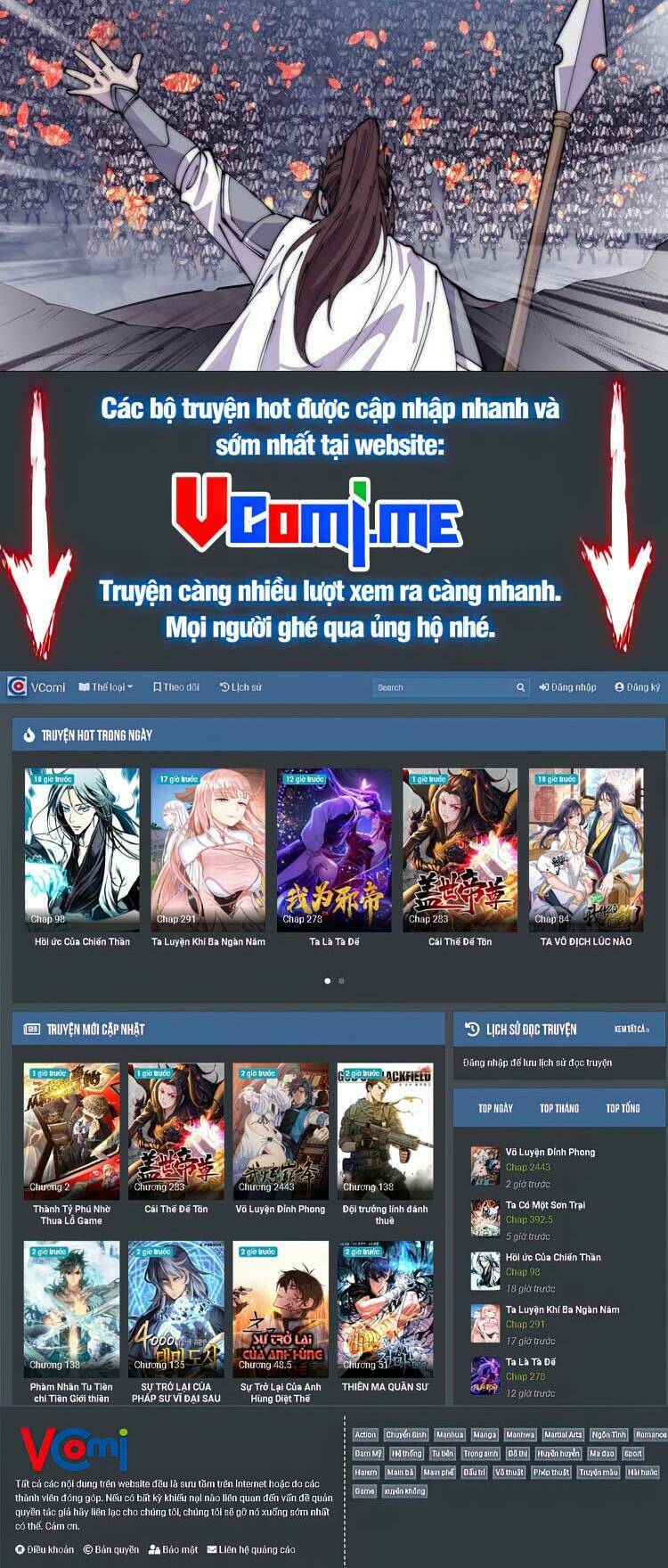 Ta Có Một Sơn Trại Chap 406 - Next Chap 407