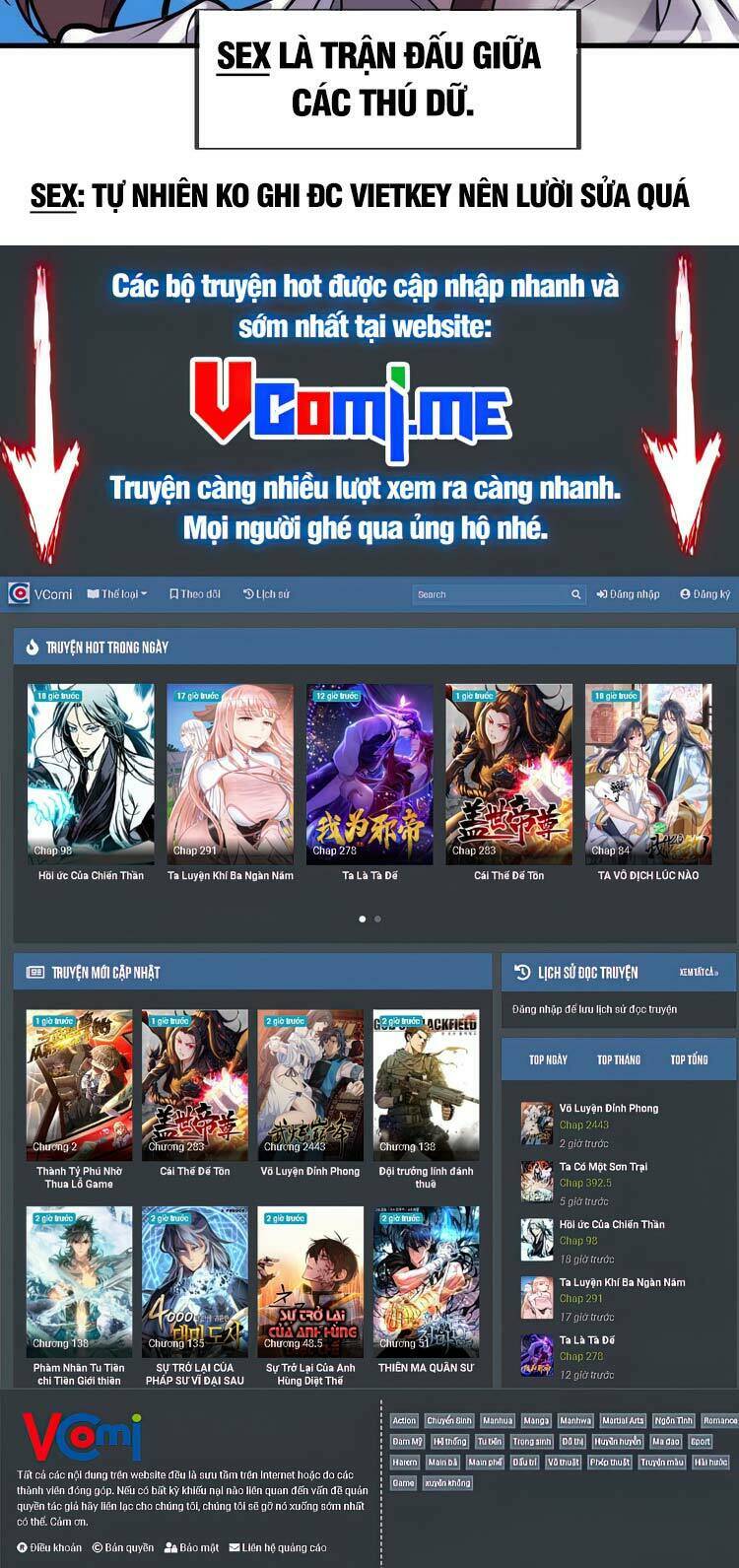 Ta Có Một Sơn Trại Chap 421 - Next Chap 422