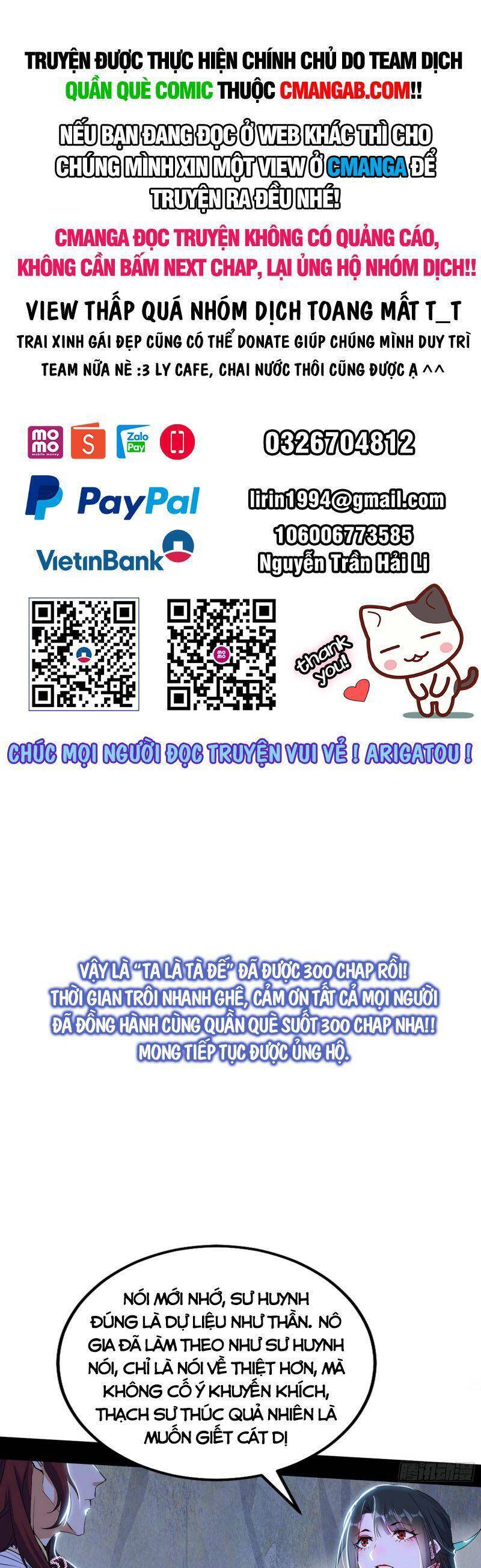 Ta Là Tà Đế Chap 300 - Next Chap 301
