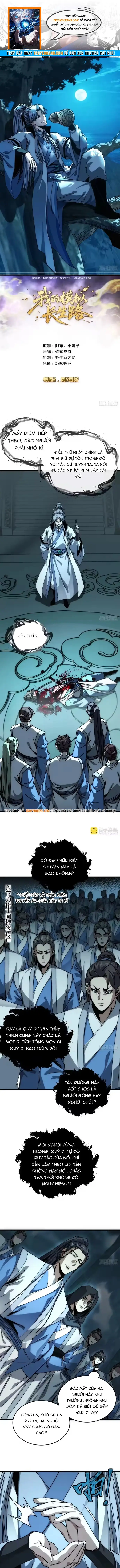 Ta Mô Phỏng Con Đường Trường Sinh Chap 40 - Next Chap 41