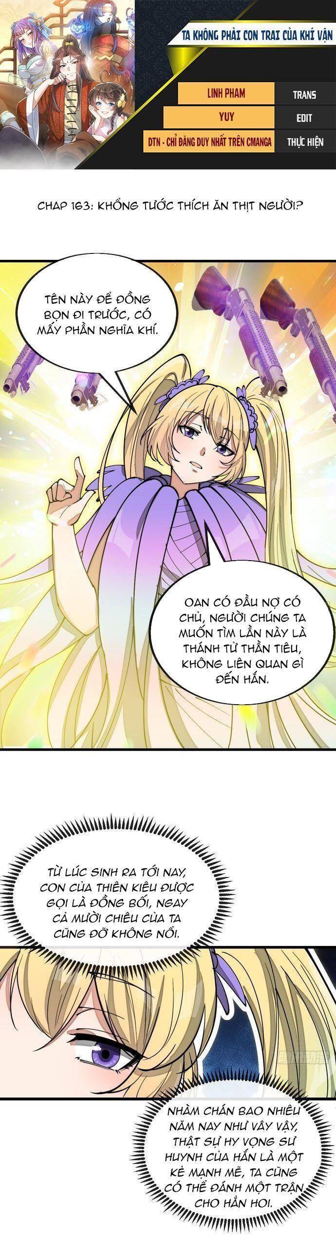 Ta Thật Không Phải Là Khí Vận Chi Tử Chap 163 - Next Chap 164