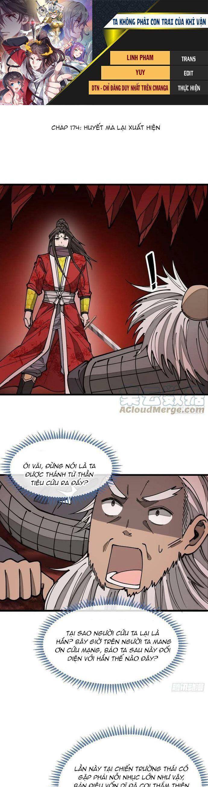 Ta Thật Không Phải Là Khí Vận Chi Tử Chap 174 - Next Chap 175