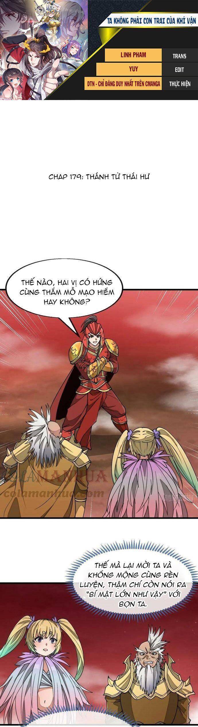 Ta Thật Không Phải Là Khí Vận Chi Tử Chap 179 - Next Chap 180