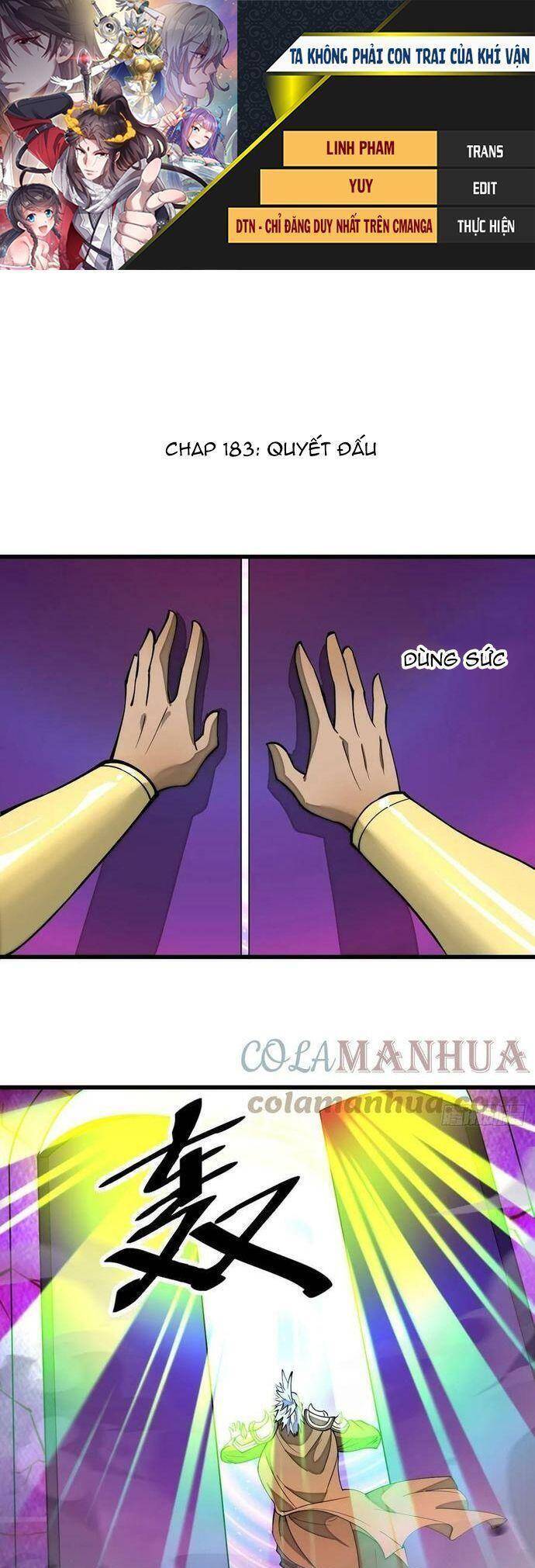 Ta Thật Không Phải Là Khí Vận Chi Tử Chap 183 - Next Chap 184