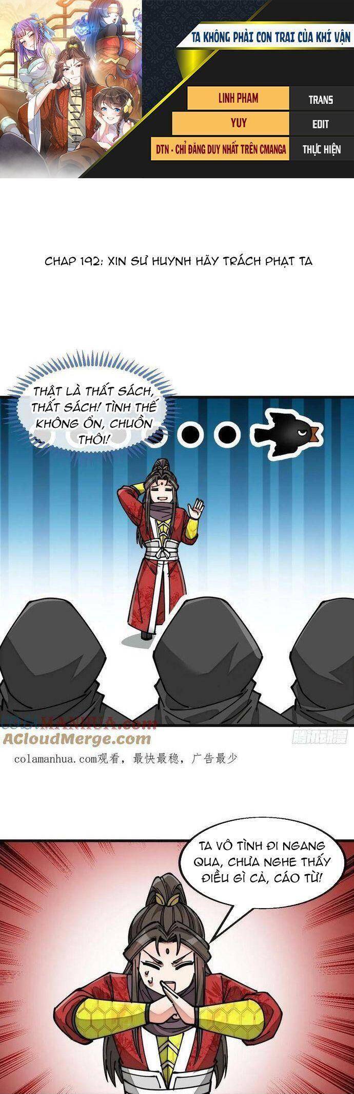 Ta Thật Không Phải Là Khí Vận Chi Tử Chap 192 - Next Chap 193