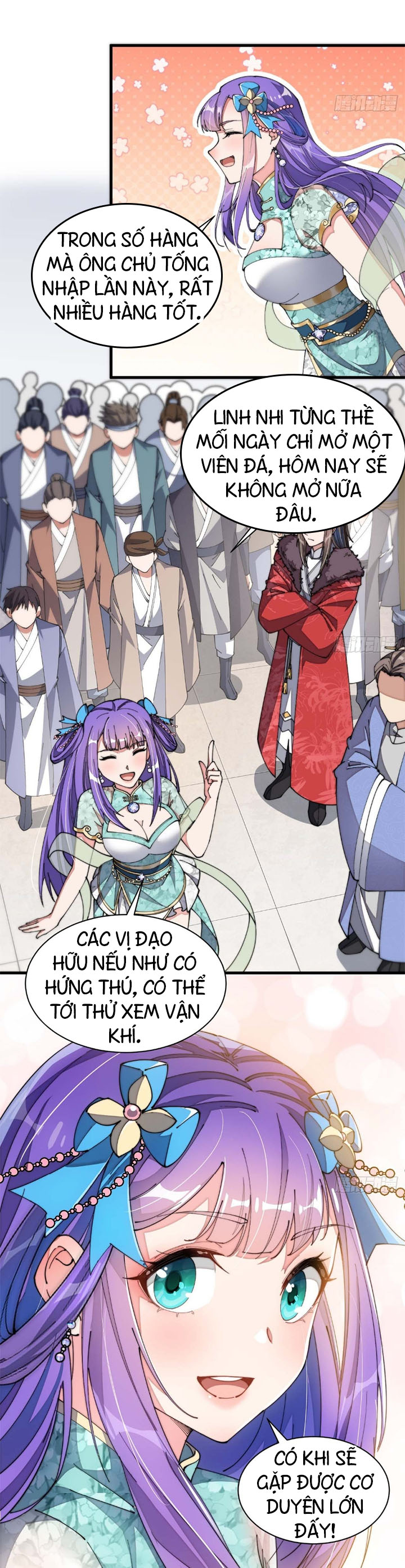 Ta Thật Không Phải Là Khí Vận Chi Tử Chap 5 - Next Chap 6