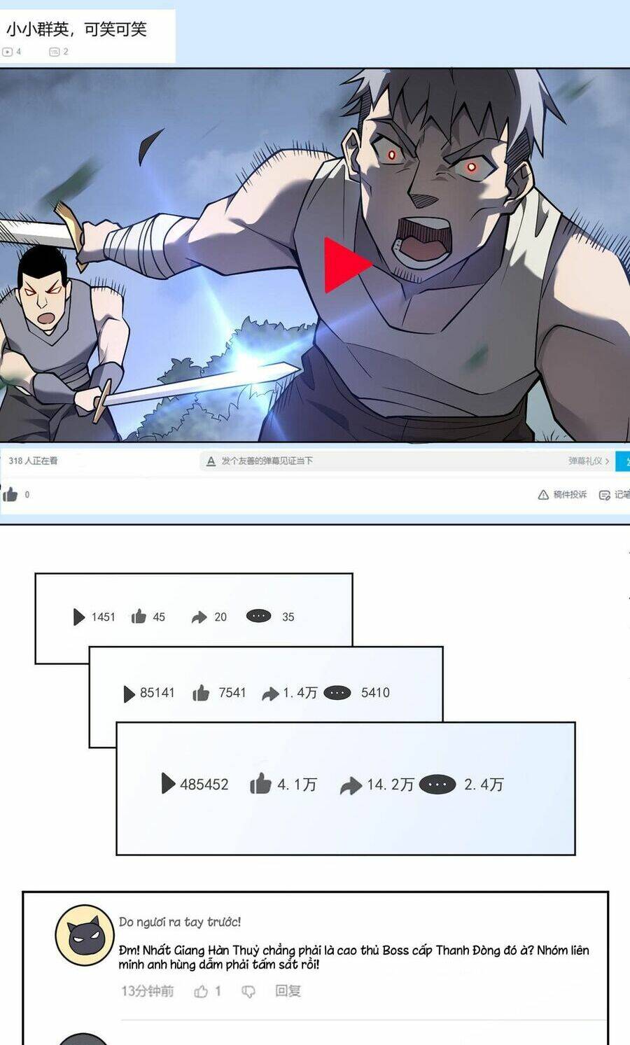 Ta Trở Thành Đại Phản Diện Của Toàn Sever Chap 3 - Next Chap 4