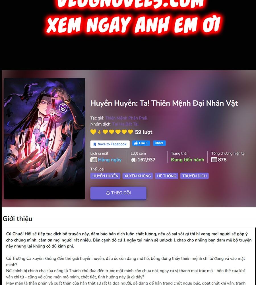 Ta Trời Sinh Đã Là Nhân Vật Phản Diện Chap 181 - Next Chap 182