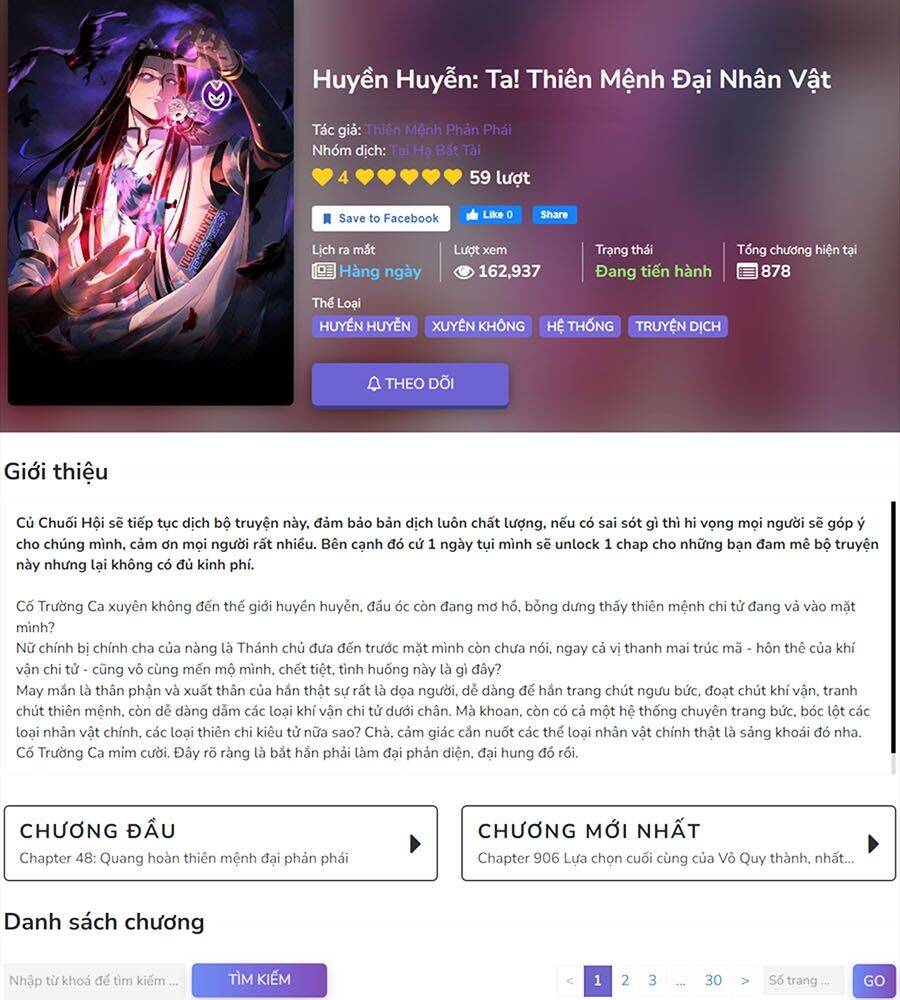 Ta Trời Sinh Đã Là Nhân Vật Phản Diện Chap 185.1 - Next Chap 186.1