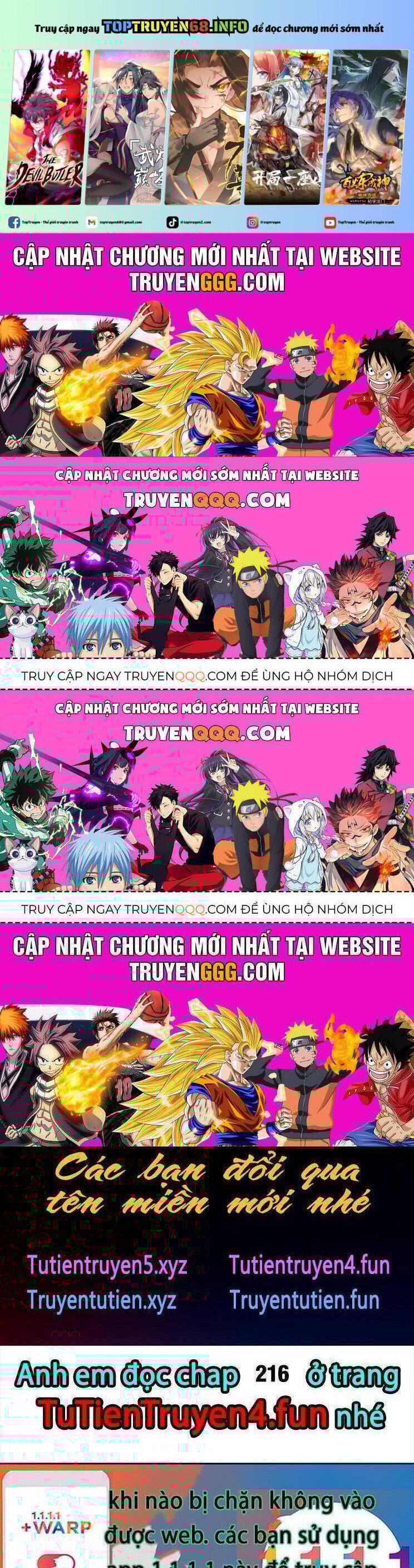 Ta Trời Sinh Đã Là Nhân Vật Phản Diện Chap 252.5 - Next Chap 253.5