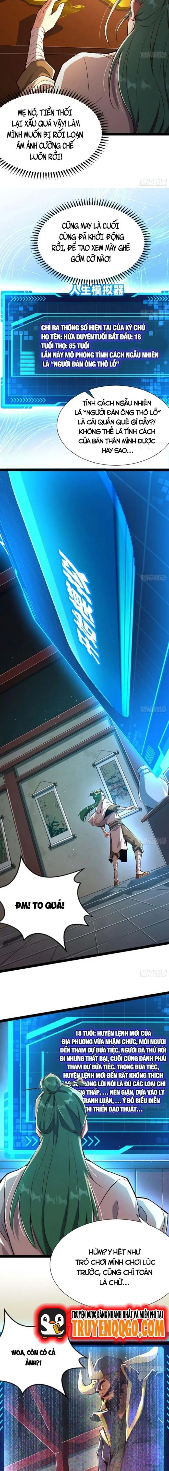 Ta Tu Hành Dựa Vào Máy Mô Phỏng Nhân Sinh Chap 2 - Next Chap 3