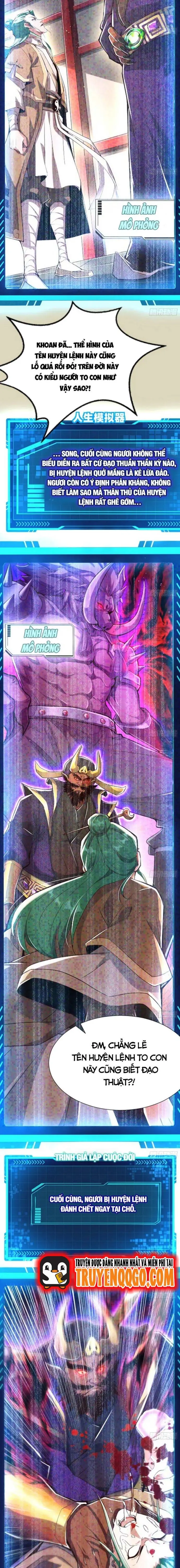 Ta Tu Hành Dựa Vào Máy Mô Phỏng Nhân Sinh Chap 2 - Next Chap 3