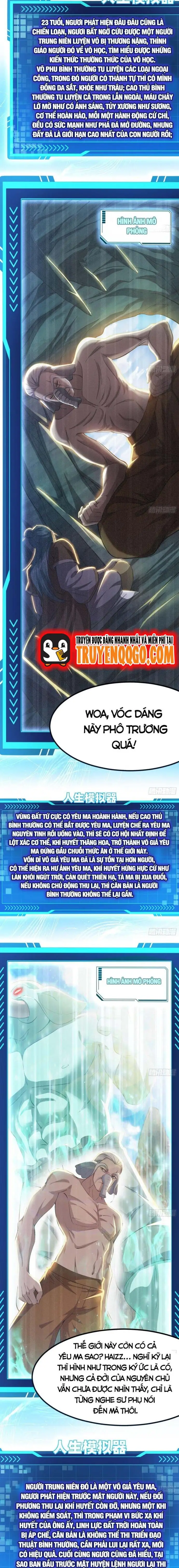 Ta Tu Hành Dựa Vào Máy Mô Phỏng Nhân Sinh Chap 4 - Next Chap 5