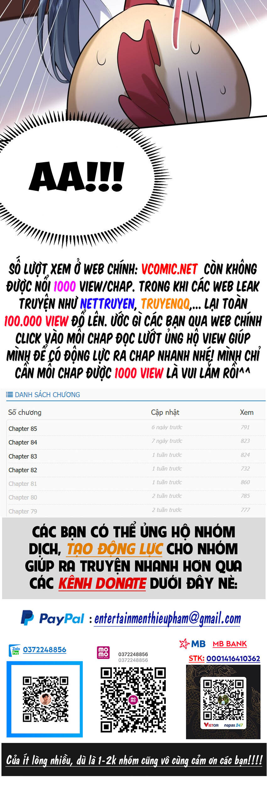 Ta Vô Địch Lúc Nào Chap 126 - Next Chap 127