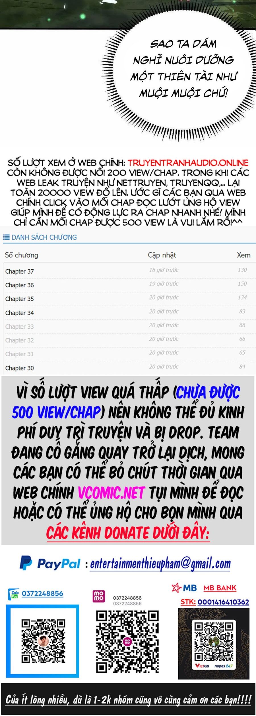 Ta Vô Địch Lúc Nào Chap 156 - Next Chap 157