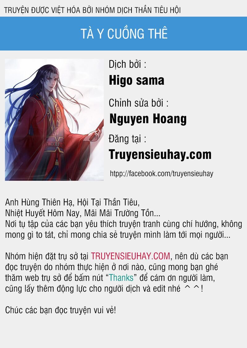 Tà Y Cuồng Thê Chap 13 - Next Chap 14