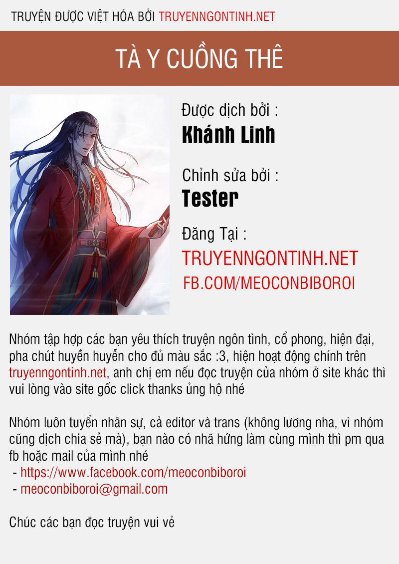 Tà Y Cuồng Thê Chap 7 - Next Chap 8