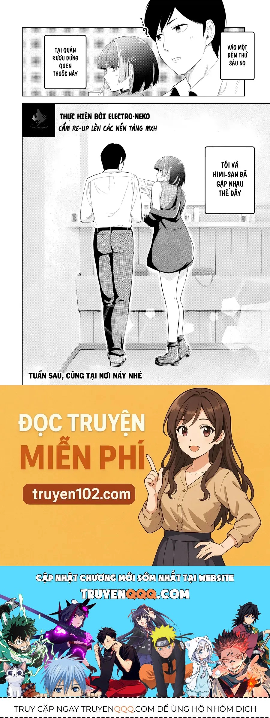 Tachinomi Izakaya De Kuudere Downer-Kei Joshidaisei Ga Tonari Ni Kuru Hanashi Chap 1 - Next Chap 2