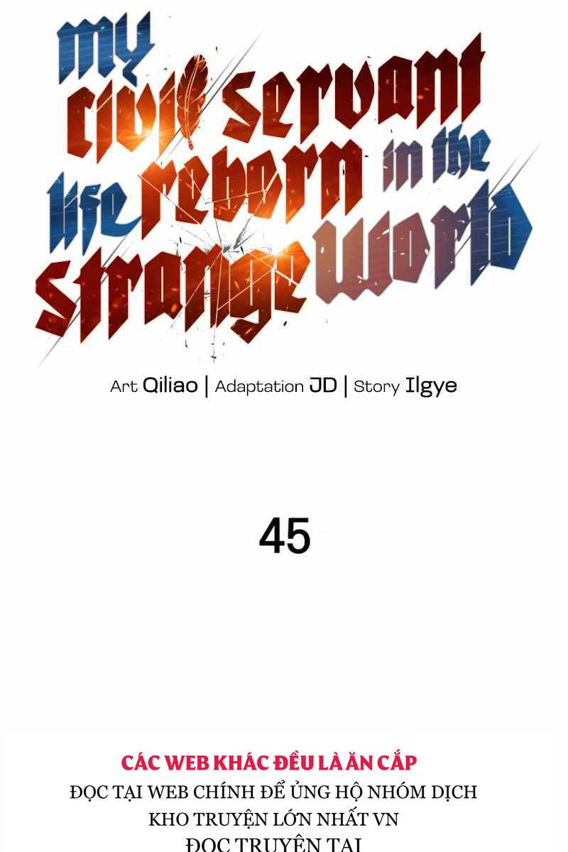 Tái Sinh Thành Công Chức Bình Thường Ở Một Thế Giới Xa Lạ Chap 45 - Next Chap 46