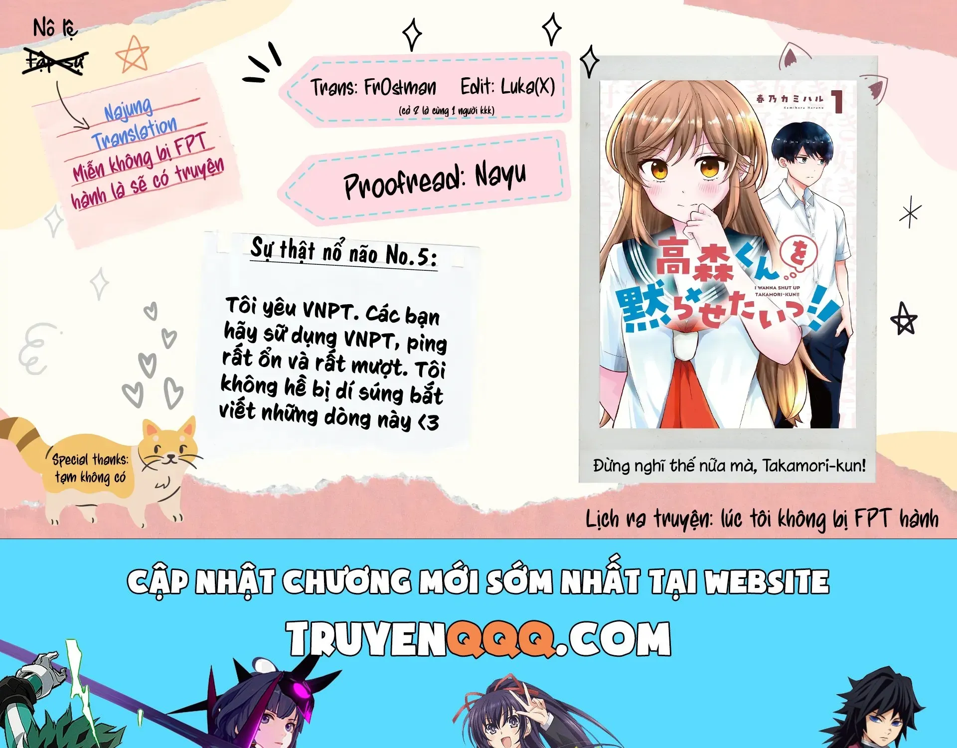 Takamori-Kun Wo Damarasetai!! Chap 3 - Next Chap 4