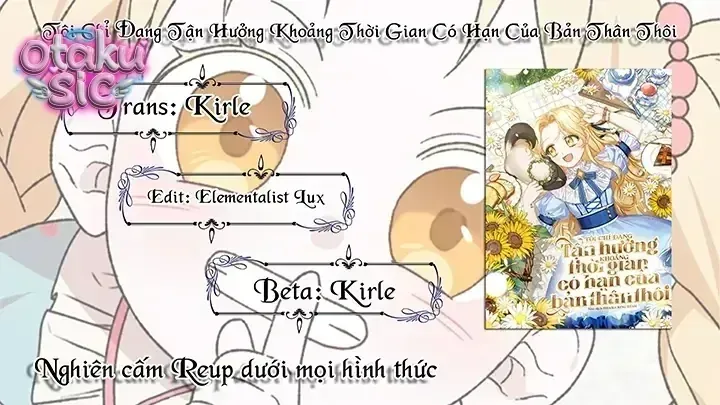 Tận Hưởng Thời Gian Có Hạn Của Tôi Chap 60 - Next Chap 61
