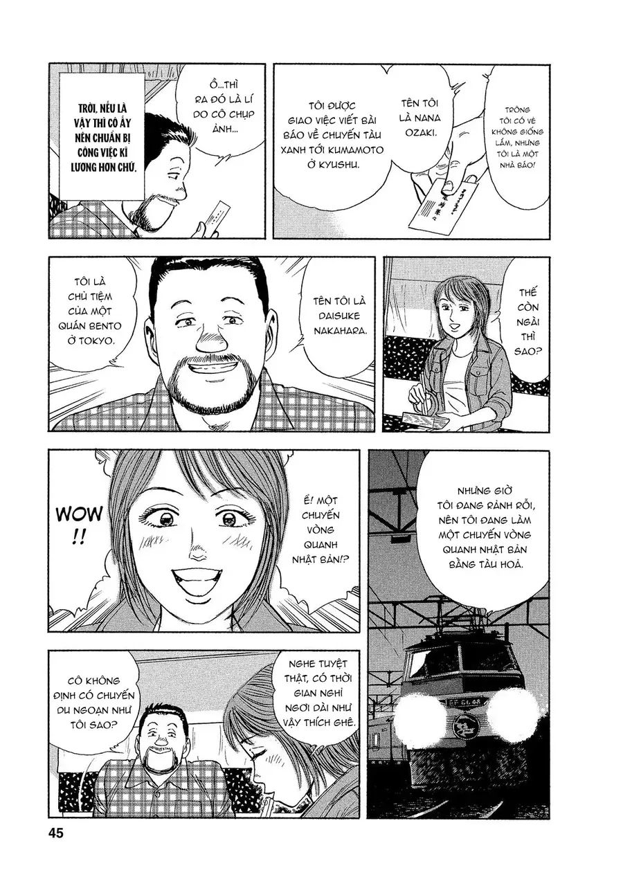 Tàu, Cơm Hộp Và Những Chuyến Đi Chap 2 - Next Chap 3