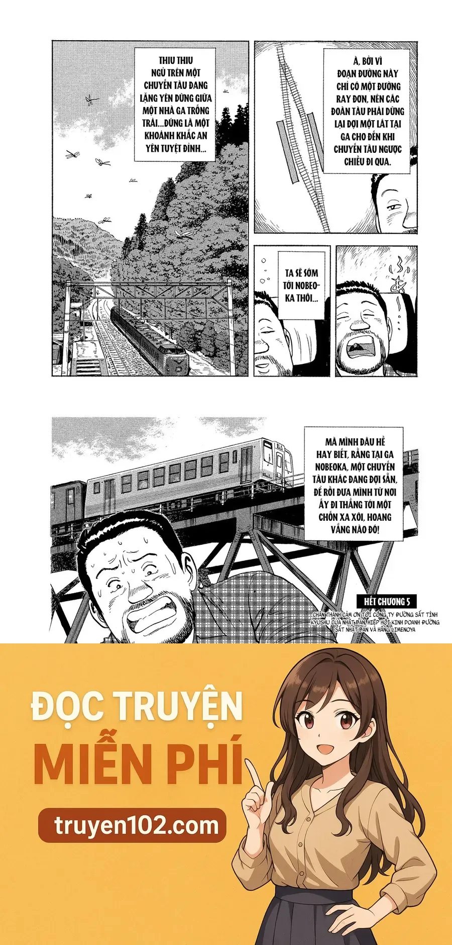 Tàu, Cơm Hộp Và Những Chuyến Đi Chap 5 - Next Chap 6