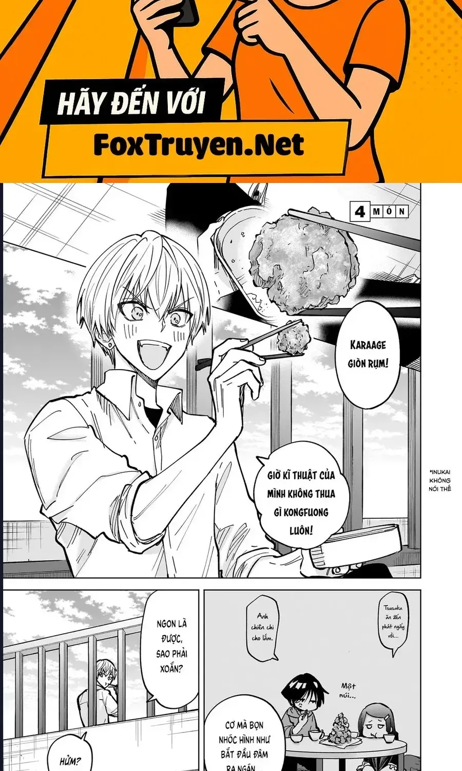 Tên Đầu Gấu Và Bữa Ăn Khoa Học Chap 4 - Next Chap 5