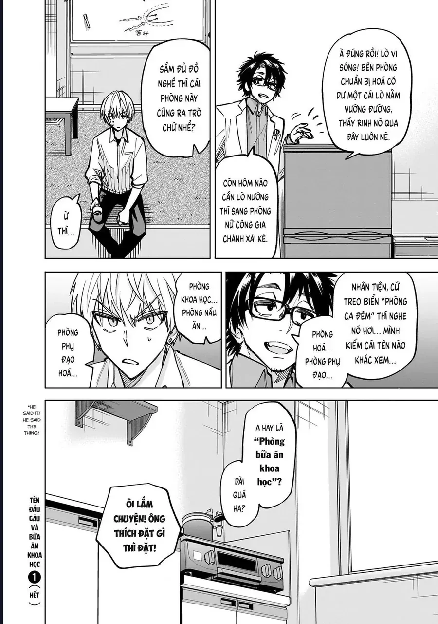 Tên Đầu Gấu Và Bữa Ăn Khoa Học Chap 4 - Next Chap 5