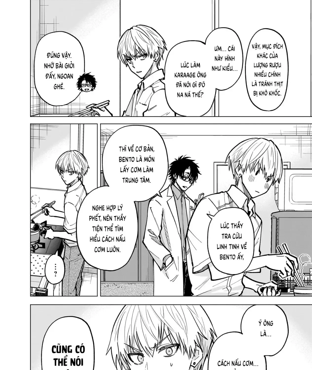 Tên Đầu Gấu Và Bữa Ăn Khoa Học Chap 6 - Next Chap 7