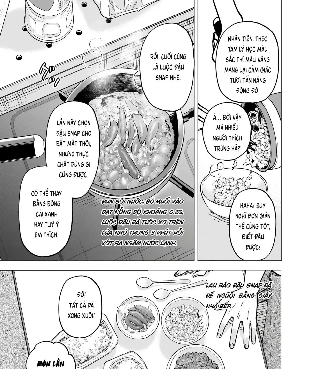 Tên Đầu Gấu Và Bữa Ăn Khoa Học Chap 6 - Next Chap 7