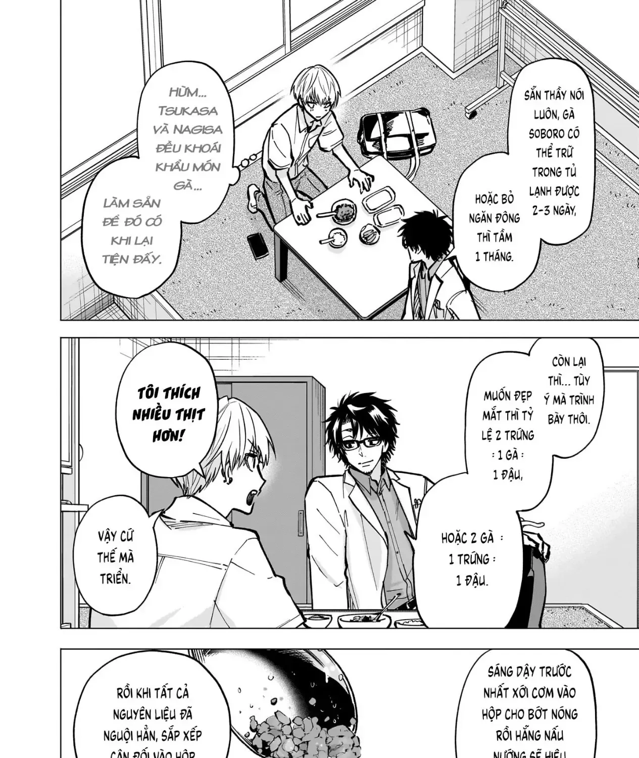 Tên Đầu Gấu Và Bữa Ăn Khoa Học Chap 6 - Next Chap 7