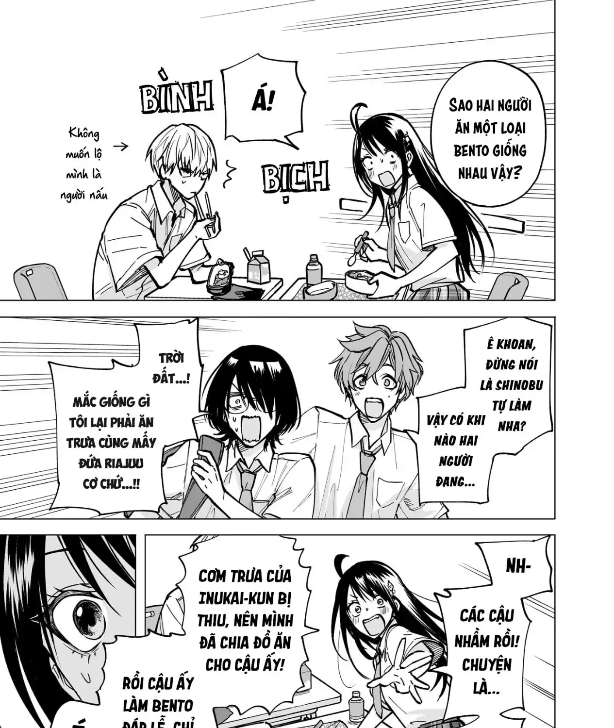 Tên Đầu Gấu Và Bữa Ăn Khoa Học Chap 6 - Next Chap 7