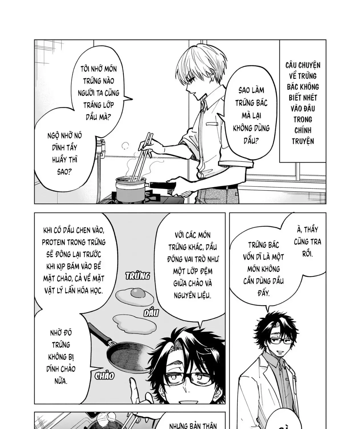 Tên Đầu Gấu Và Bữa Ăn Khoa Học Chap 6 - Next Chap 7