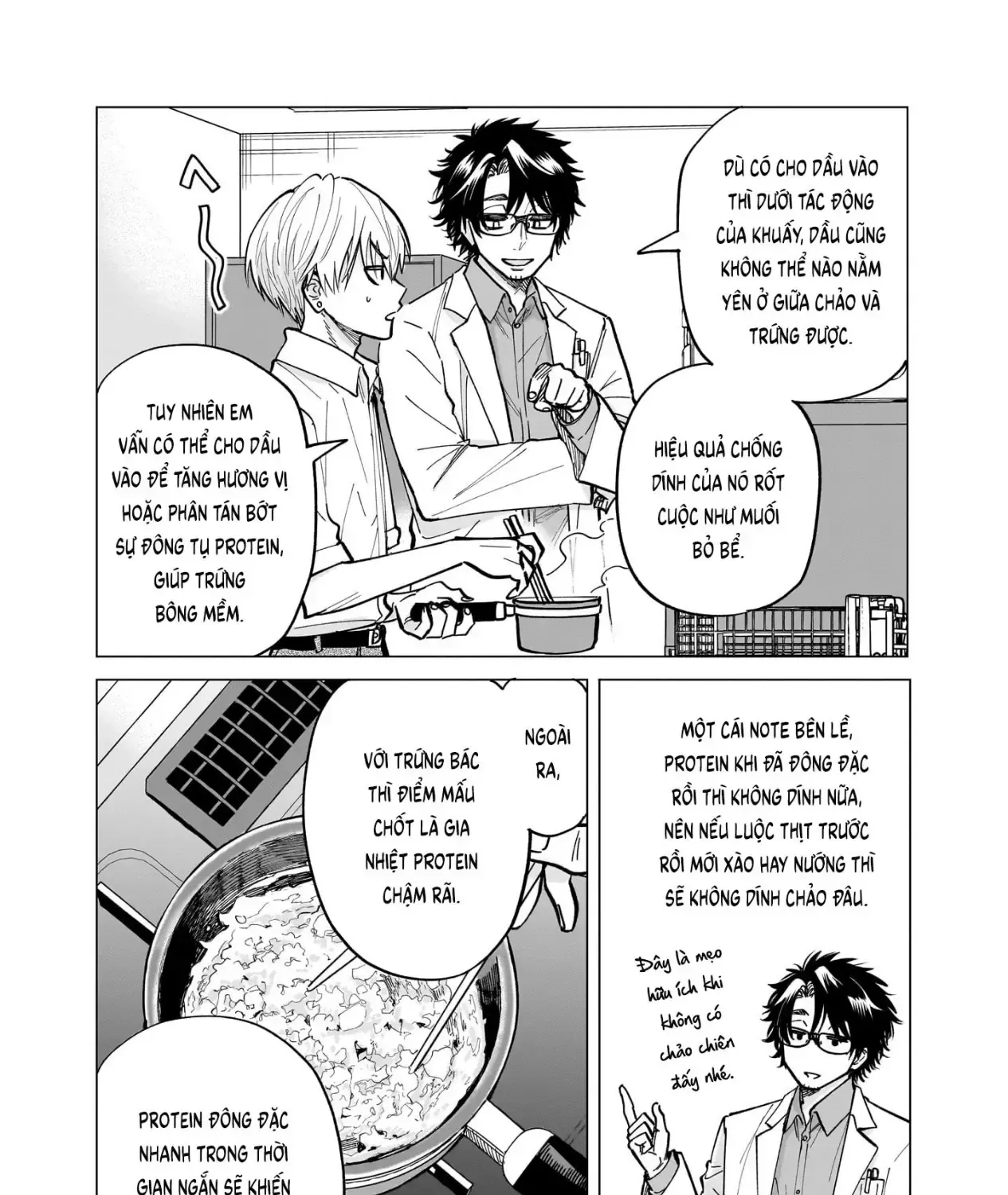 Tên Đầu Gấu Và Bữa Ăn Khoa Học Chap 6 - Next Chap 7