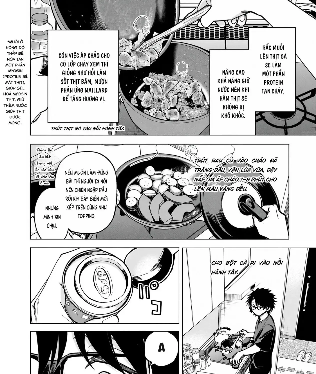 Tên Đầu Gấu Và Bữa Ăn Khoa Học Chap 9 - Next Chap 10
