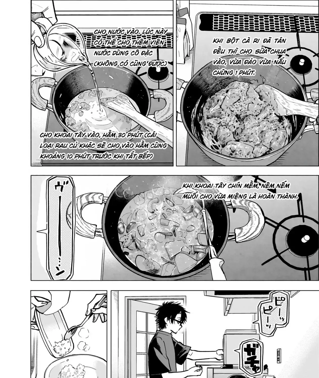 Tên Đầu Gấu Và Bữa Ăn Khoa Học Chap 9 - Next Chap 10